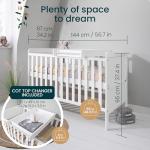 Tutti Bambini Rio Baby Cot Bed with Changer