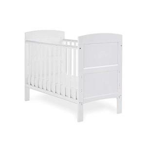 White Obaby Grace Mini Cot Bed