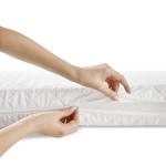 JACOB Wooden Baby Cot Bed with Deluxe Mattress