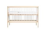 Mokee Mini Cot Bed with Adjustable Height & Toddler Bed Option