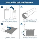 SPRINGSPIRIT Portable Travel Crib Mattress, 60 x 120 cm