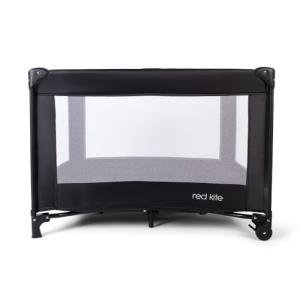 Red Kite Black Sleep Tight Travel Cot
