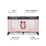 Hauck Disney Minnie Mouse Travel Cot and Bag