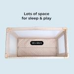 My Babiie Lightweight Travel Cot - Blush Pink