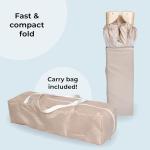 My Babiie Lightweight Travel Cot - Blush Pink