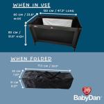 BabyDan Extra Large Travel Cot & Playpen