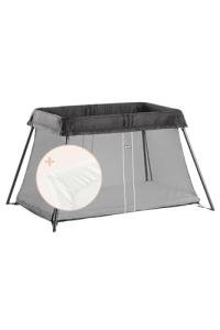 BabyBjörn Light Travel Cot with Fitted Sheet
