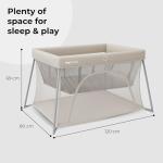 My Babiie 3-in-1 Travel Cot in Ivory
