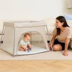 My Babiie 2-in-1 Lightweight Travel Cot - Ivory
