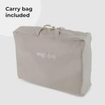 My Babiie 2-in-1 Lightweight Travel Cot - Ivory