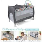 Maxmass Portable 4-in-1 Baby Travel Cot