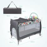 Maxmass Portable 4-in-1 Baby Travel Cot