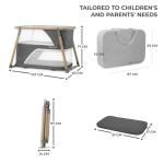 Kinderkraft 4-in-1 SOFI Children's Travel Cot
