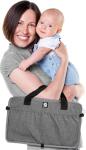 Dooky Lightweight Portable Baby Travel Cot - Grey