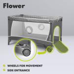 Lionelo 2-in-1 Travel Cot with Changing Table