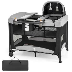 5 in 1 Portable Baby Travel Cot and Crib