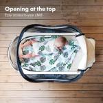 DERYAN Pop-Up Travel Cot with Mosquito Net