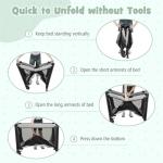 5 in 1 Portable Baby Travel Cot and Crib