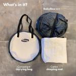 DERYAN Pop-Up Travel Cot with Mosquito Net