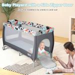 Costway 4-in-1 Travel Cot and Baby Bed