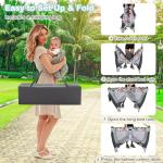 Costway 4-in-1 Travel Cot and Baby Bed