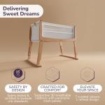 SnuzPod Studio Portable Baby Bed with Wheels