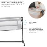 Kinderkraft Neste UP Bedside Crib and Travel Cot