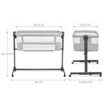 Kinderkraft Neste UP Bedside Crib and Travel Cot