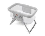 Babylo Sleep and Stay Folding Crib in Grey