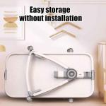 Adjustable Bedside Crib with Storage and Changing Table