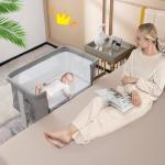 Maxmass 3-in-1 Portable Co-Sleeping Baby Cot
