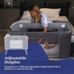 Chicco Next2Me Forever Co-Sleeping Crib in Grey