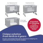 Chicco Next2Me Forever Co-Sleeping Crib in Grey