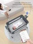 Bluetooth Smart Co-Sleeping Baby Bassinet Crib