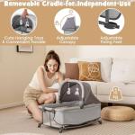 Maxmass 5-in-1 Portable Baby Travel Cot