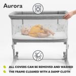 Lionelo Aurora 3-in-1 Baby Bedside Cot