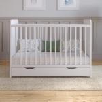 Levi Baby Cot Bed with Drawer and Mattress