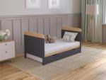 LEVI Baby Cot Bed with Mattress and Drawer