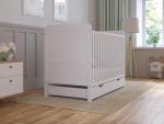 Levi Baby Cot Bed with Drawer and Mattress