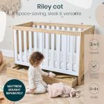 Tutti Bambini Riley 3-in-1 Convertible Baby Cot