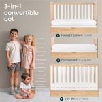 Tutti Bambini Riley 3-in-1 Convertible Baby Cot