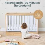 Tutti Bambini Riley 3-in-1 Convertible Baby Cot