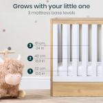 Tutti Bambini Riley 3-in-1 Convertible Baby Cot