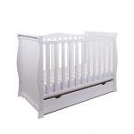 Viculii Mini Cot Bed with Drawer and Mattress