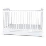 Babymam Oliver Luxury Baby Cot with Drawer 120x60cm