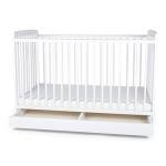 Babymam Oliver Luxury Baby Cot with Drawer 120x60cm