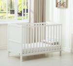 Wooden Baby Cot and Aloe Vera Mattress - Orlando