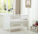 Wooden Baby Cot and Aloe Vera Mattress - Orlando