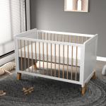 MEICI BABY Alex 3-in-1 Wooden Cot Bed