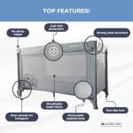 Mobiclinic® Ultra-Compact Travel Cot with Mattress